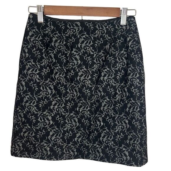 Harold’s Black Lace Skirt. Above Knee. Size 0. Great Condition!! - Picture 1 of 11